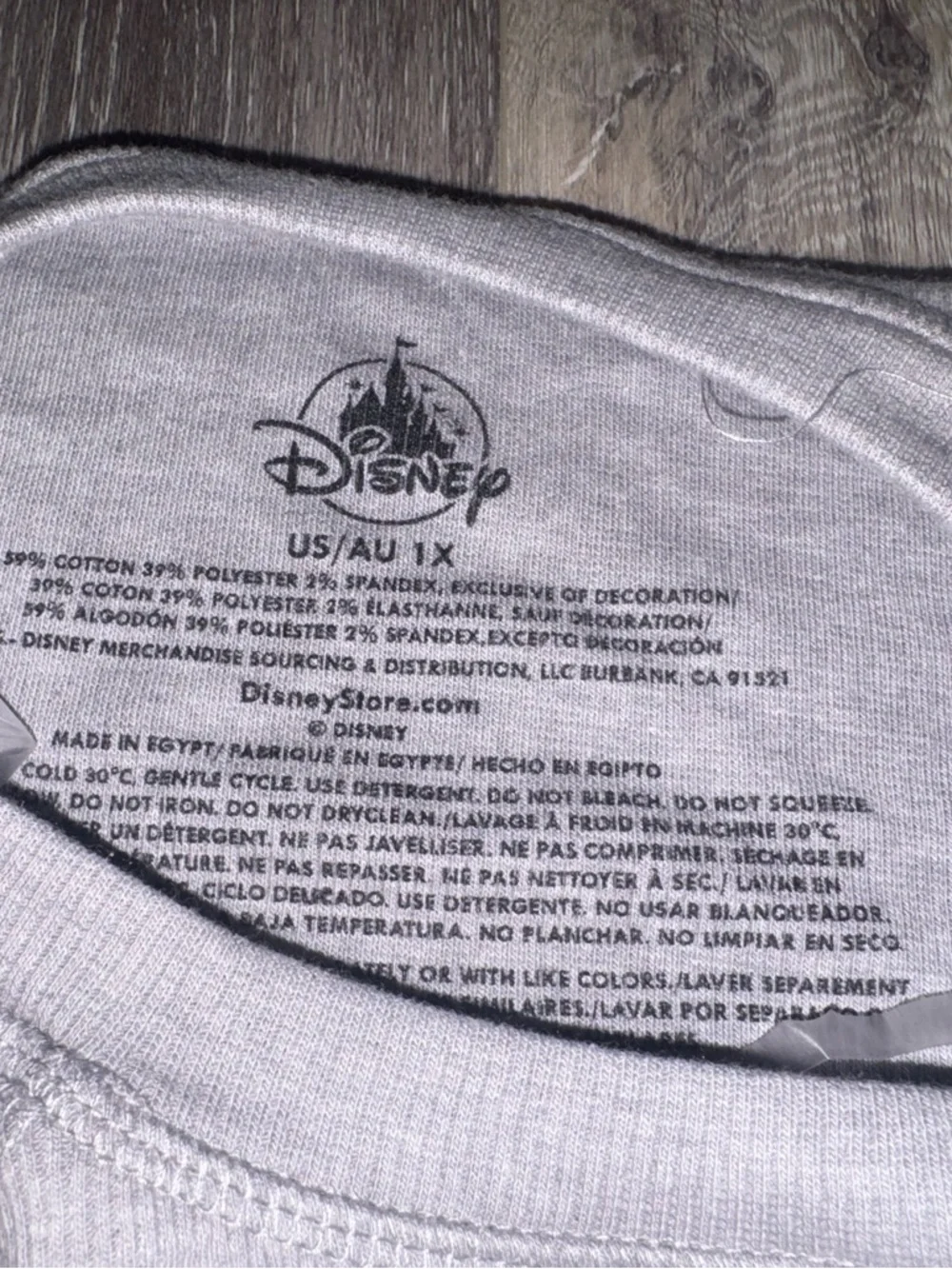 Disney Parks Disney Girly Long Sleeve Shirt 1X NWT - Picture 5 of 6